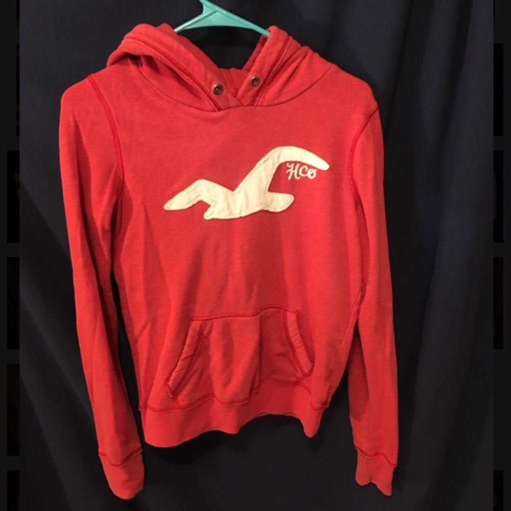 Red Hollister Hoodie